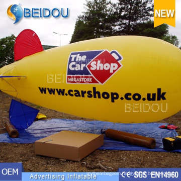 Lighted Air Helium Balloon Advertising Inflatable RC Blimp Airship